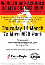 Waikato-BOP Schools XC MTB Champs 2024 U20 U17 U15