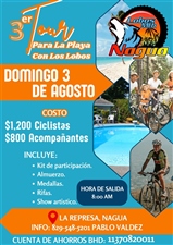 3ER TOUR PARA LA PLAYA CON LOS LOBOS