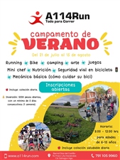 Curso de Verano A114RunKids 2025