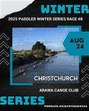 2025 Paddler Winter Series Race #8 - Christchurch