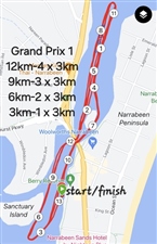 MWKC 4 x 3 km laps 28th Sept 2025