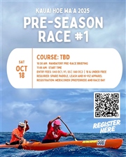 Kauai Hoe Wa’a Race Pre-Season Race 1