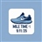 Race timed by Katie's iPad